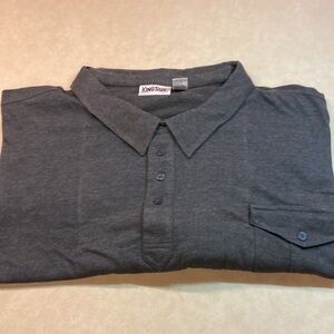 KING SIZE  Men’s Polo in 9 XL - Grey. NWOT